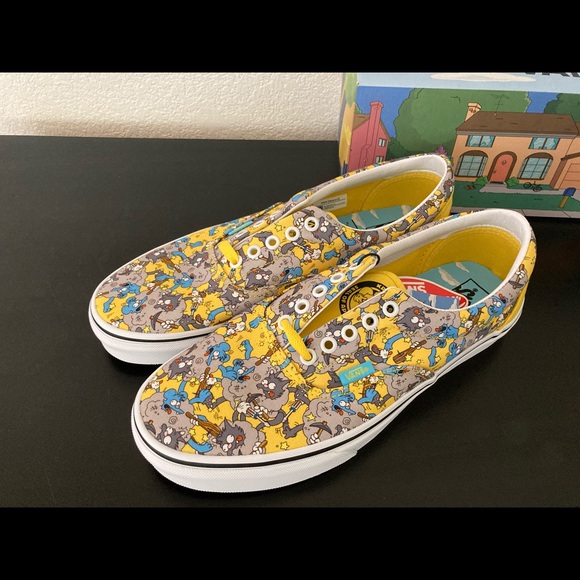 New Simpsons Vans Collab Itchy Scratchy Women’s 11 Sneakers Collect VN0A4VB41UF - Picture 6 of 16